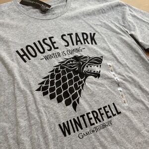 NWT House Stark Winterfell Game of Thrones Winter is Coming Licensed T-Shirt XL